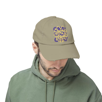 Okay, okay, okay, chillige Stimmung, Unisex-Distressed-Cap 