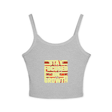 Typografie Themen Damen Spaghetti Strap Tank Top 