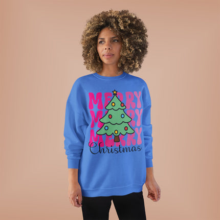 Christmas themed Unisex EcoSmart Crewneck Sweatshirt