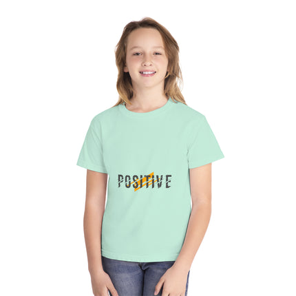 Typography themed Youth Midweight Tee