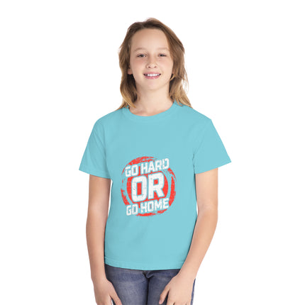 Typography themed Youth Midweight Tee