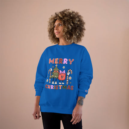 Christmas themed Champion Sweatshirt