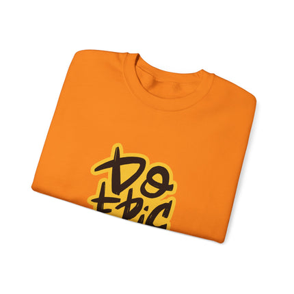 Unisex Heavy Blend Crewneck Sweatshirt mit Typografie-Motiv