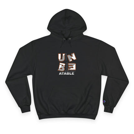 Typography themed Champion Hoodie