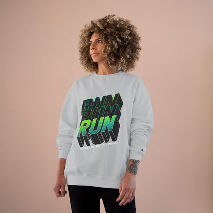 Champion-Sweatshirt mit Typografie-Motiv