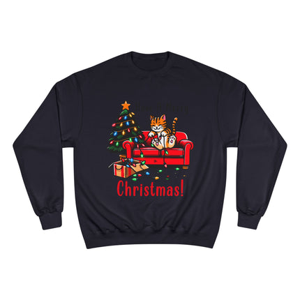 Christmas themed Champion Sweatshirt