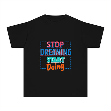 Typography themed Youth Midweight Tee