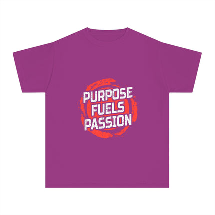 Typography themed Youth Midweight Tee