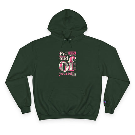 Typography themed Champion Hoodie