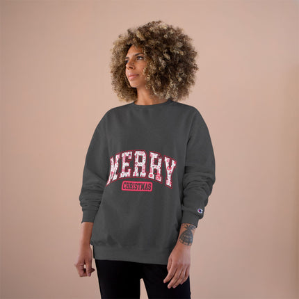 Christmas themed Champion Sweatshirt