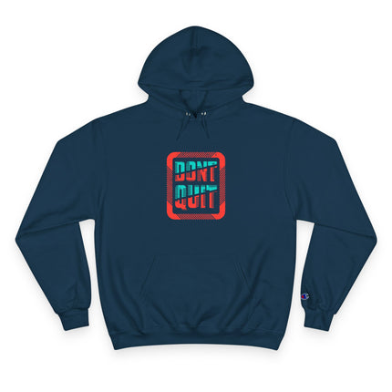 Typography themed Champion Hoodie