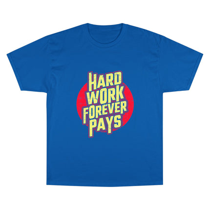 Champion-T-Shirt mit Typografie-Motiv