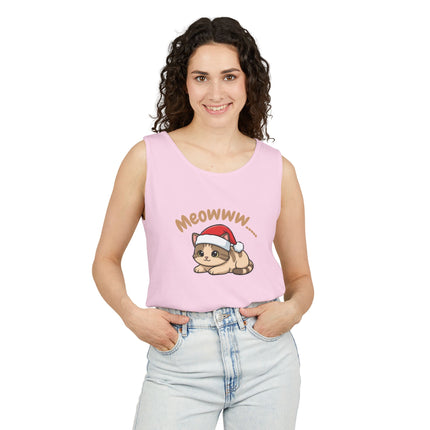 Meowwww Tank Top — Cute Cat Graphic Tank