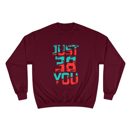 Champion-Sweatshirt mit Typografie-Motiv