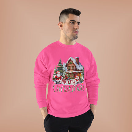 Christmas themed Unisex EcoSmart Crewneck Sweatshirt