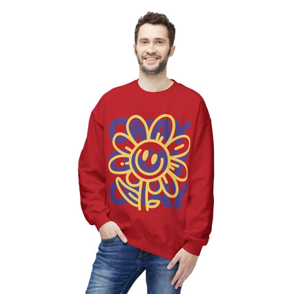 Unisex-Sweatshirt mit Rundhalsausschnitt aus mittelschwerem Softstyle-Fleece
