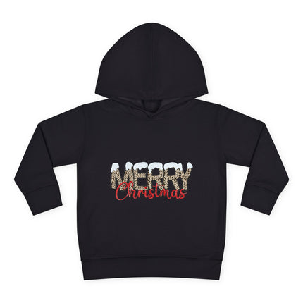 Christmas themed Toddler Pullover Fleece Hoodie