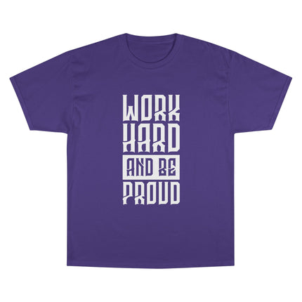 Champion-T-Shirt mit Typografie-Motiv
