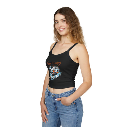 Auto-Enthusiasten Themen Damen Spaghetti Strap Tank Top