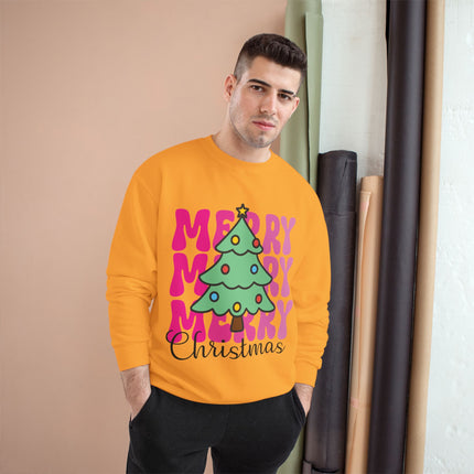 Christmas themed Champion Sweatshirt