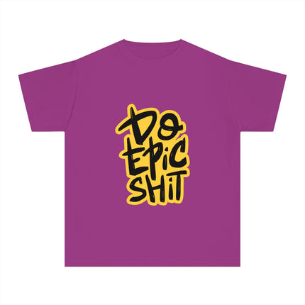 Typography themed Youth Midweight Tee