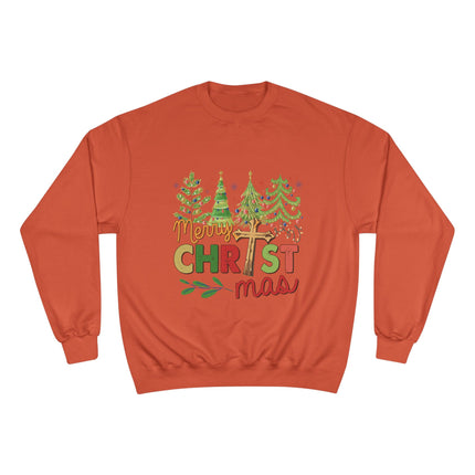 Christmas themed Champion Sweatshirt