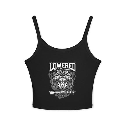 Auto-Enthusiasten Themen Damen Spaghetti Strap Tank Top 