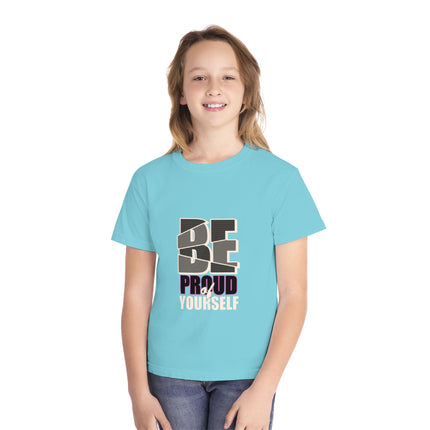 Typography themed Youth Midweight Tee