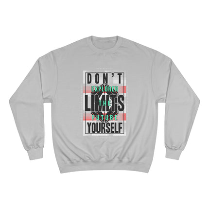 Champion-Sweatshirt mit Typografie-Motiv