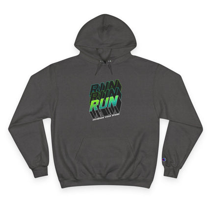 Typography themed Champion Hoodie