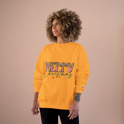 Christmas themed Champion Sweatshirt