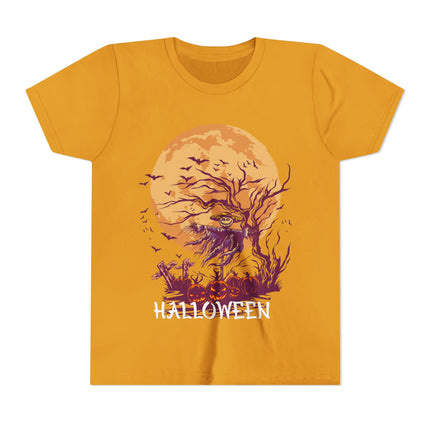 Halloween themed Youth Short Sleeve Tee