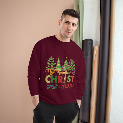 Christmas themed Champion Sweatshirt