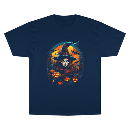 Champion-T-Shirt mit Halloween-Motiv