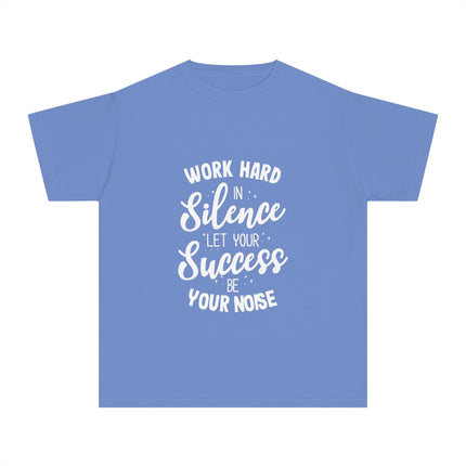 Typography themed Youth Midweight Tee