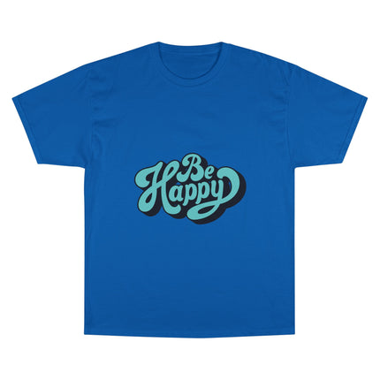 Champion-T-Shirt mit Typografie-Motiv