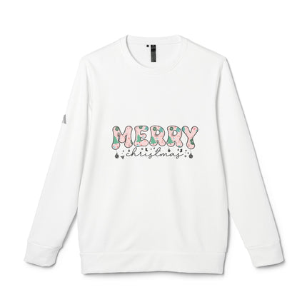 Christmas themed Adidas Unisex Fleece Crewneck Sweatshirt