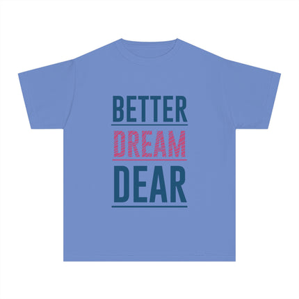 Typography themed Youth Midweight Tee