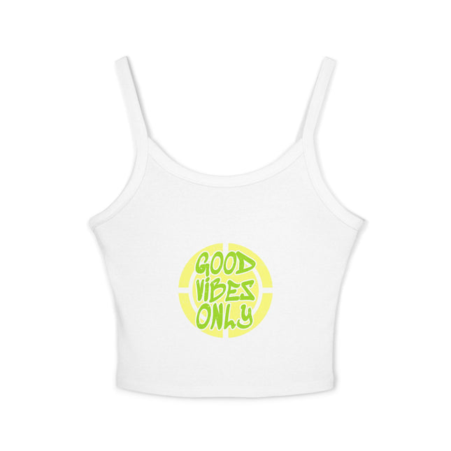 Typografie Themen Damen Spaghetti Strap Tank Top 