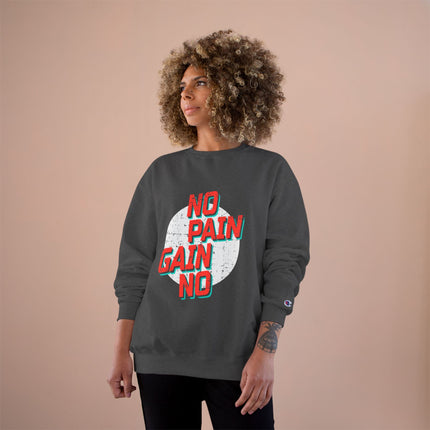 Champion-Sweatshirt mit Typografie-Motiv