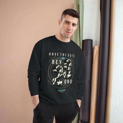 Champion-Sweatshirt mit Typografie-Motiv
