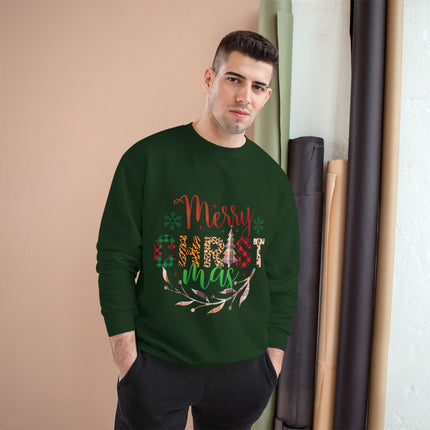 Christmas themed Champion Sweatshirt