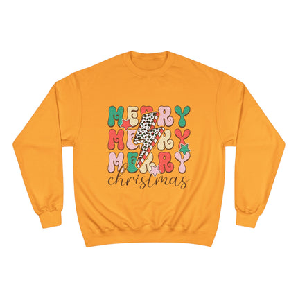 Christmas themed Champion Sweatshirt