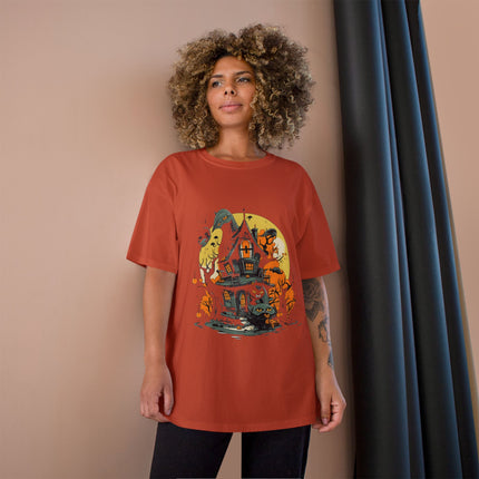 Champion-T-Shirt mit Halloween-Motiv