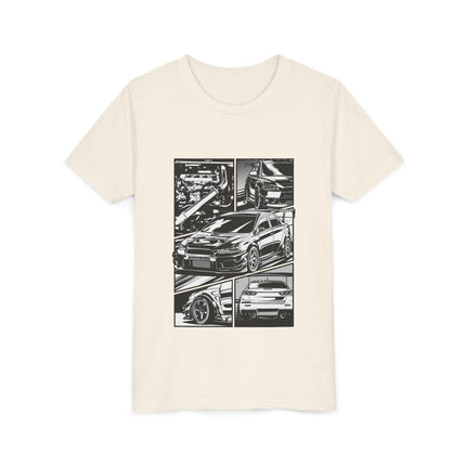 Car Enthusiast themed Youth Short Sleeve Tee