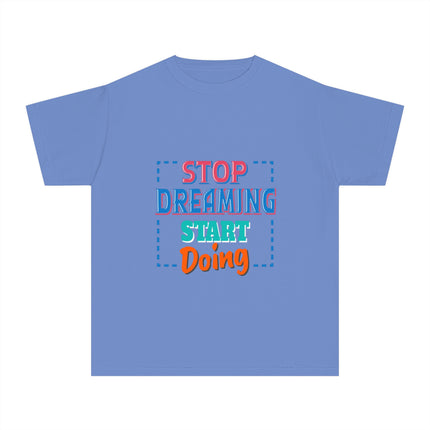 Typography themed Youth Midweight Tee