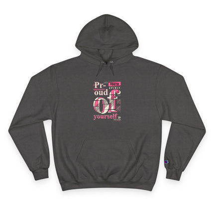 Typography themed Champion Hoodie