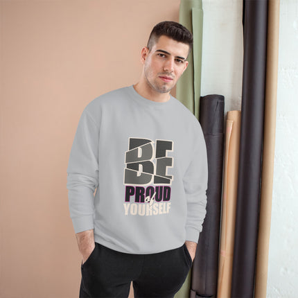Champion-Sweatshirt mit Typografie-Motiv
