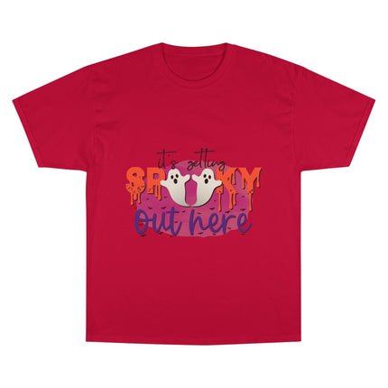Champion-T-Shirt mit Halloween-Motiv