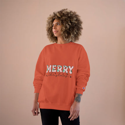 Christmas themed Champion Sweatshirt